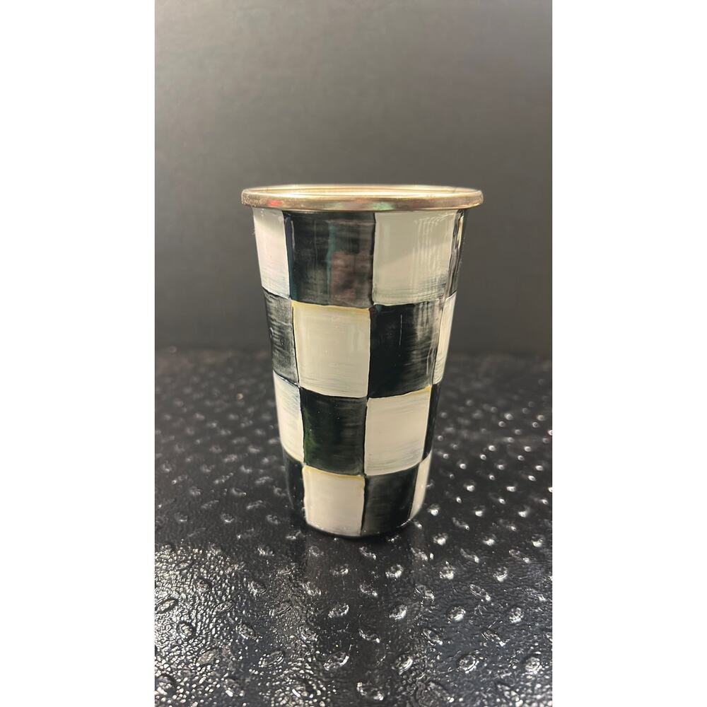 Mackenzie Childs Enamel Tumbler